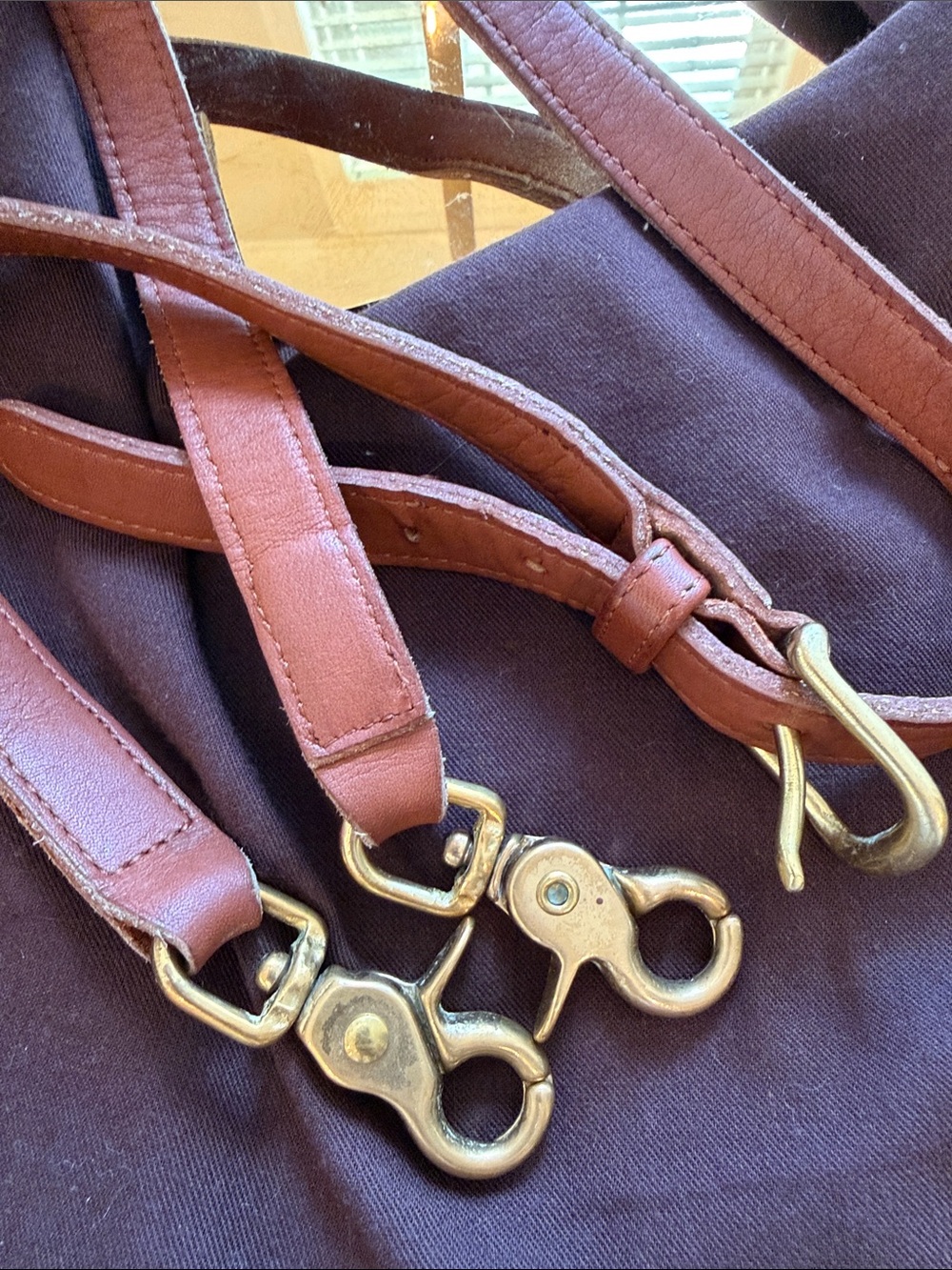 Vintage Coach Beaumont Satchel 9871 British Tan USA '98 Leather Strap Hangtag - Picture 13 of 16